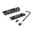 Segmento rail Picatinny 2.5" con piastra di supporto in alluminio