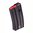 Caricatore in alluminio per AR-15 300 BLK con follower rosso 20 colpi