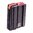 Caricatore in alluminio per AR-15 .300 BLK con follower rosso, 10 colpi