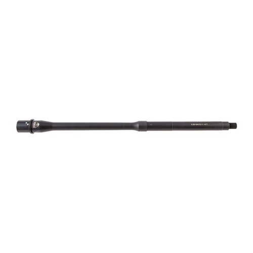 Il tubo Faxon Gov't/SOCOM 5.56 AR-15 offre un equilibrio ideale tra rigidità e peso, con finitura QPQ Nitride per resistenza alla corrosione e durata eccezionale.