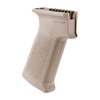 L'AK-47 MOE-SL Grip offre un angolo di presa verticale ottimizzato, una texture TSP aggressiva per il controllo dell'arma e un design slim per maggiore ergonomia.