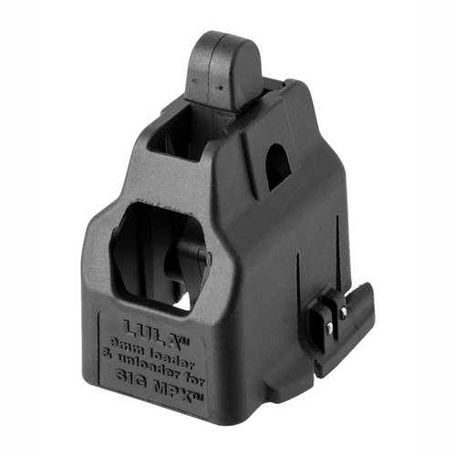 Loader e unloader per caricatori 9mm SIG MPX, leggero e resistente, elimina il dolore al pollice e prolunga la vita del caricatore. Affidabile in tutte le condizioni!