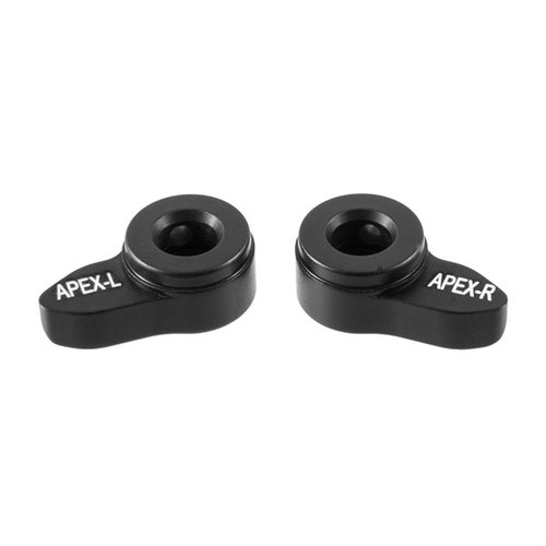 Il set di leve di sicurezza Apex Low Profile per CZ Scorpion EVO 3 S1 è un sostituto diretto, realizzato in alluminio 6061, compatibile con la carabina e il calcio pieghevole.