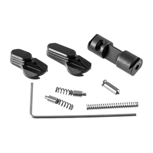 Il selettore di sicurezza ambidestro Talon™ di Radian Weapons offre un design modulare, installazione facile e compatibilità con AR15 e AR10, realizzato in alluminio e acciaio.