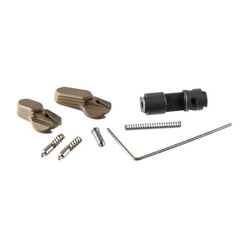Il selettore di sicurezza ambidestro Talon™ di Radian Weapons offre un design modulare, installazione a 90° o 45°, e leve in alluminio 7075-T6.