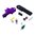 Kit sear e grilletto a faccia piana, set avanzato, viola