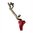 LWD ULTIMATE grilletto regolabile con barra del grilletto 10/45 RED