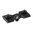 Adattatore M-LOK per bipiede con sling swivel, nero