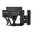 Calcio AR-15 regolabile lunghezza carabina, nero