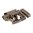 Calcio completo AR-15 regolabile lunghezza carabina FDE