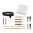 GUN BOSS PRO Kit di pulizia per pistole per .45, .40, .357, .38, 9MM