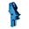 S&W M&P Kit sear e grilletto a faccia piatta, set avanzato - blu