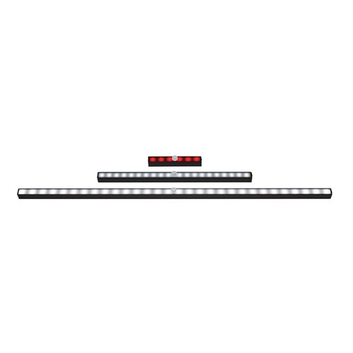 Le LED SAFE LIGHTS offrono un'illuminazione ottimale per armadi e casseforti, con modalità di rilevamento del movimento e installazione semplice. Richiedono batterie AAA.