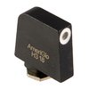 La mira anteriore AmeriGlo Tritium per Glock offre un design a profilo basso, resistenza all'usura e punti tritium che brillano in condizioni di scarsa illuminazione.