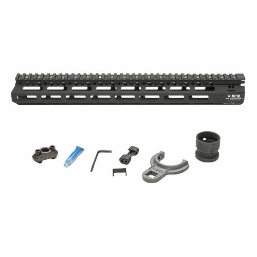 L'handguard BCM MCMR M-LOK offre un design leggero, un'installazione facile, e una struttura robusta in alluminio, ottimizzando la precisione del tuo AR-15.