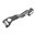 Leva di rilascio carrello estesa, acciaio inox, per GLOCK 42/43