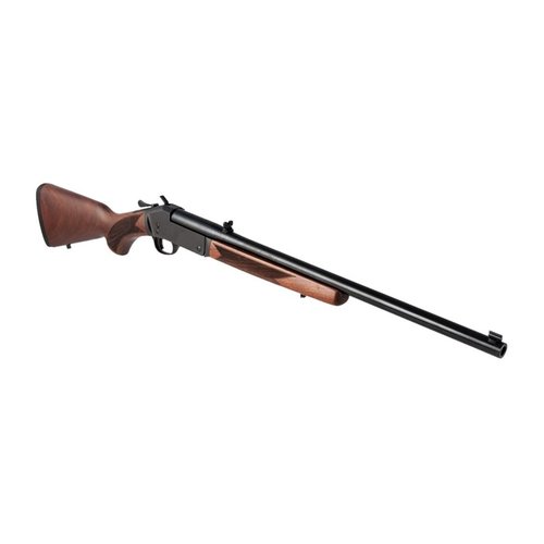 Il HENRY SINGLESHOT 45-70 offre un design sicuro con un'ottima precisione, canna da 22", sistema di sicurezza e un elegante calcio in noce per il massimo comfort.