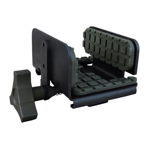 Il PIG Saddle di ShadowTech offre supporto rigido e stabile, montaggio universale su treppiedi, resistenza alla corrosione e assorbimento del rinculo per colpi precisi.
