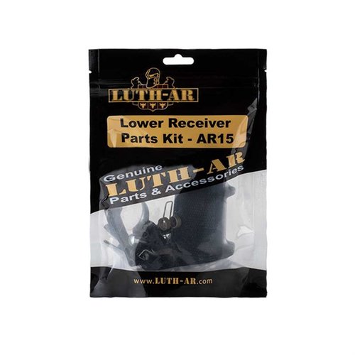 Il kit Luth-AR LLRPK-1 per AR-15 include tutti i componenti necessari per completare un lower, con parti di alta qualità e senza ricerca di pezzi separati.
