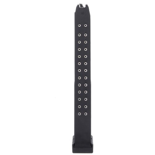 Il caricatore KCI da 31 colpi per Glock® .40 S&W è realizzato in polimero rinforzato, con tubo in acciaio inox e compatibile con i modelli Gen3 e Gen4.