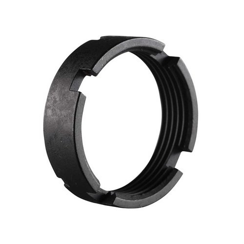 Il Luth-AR Carbine Castle Nut in acciaio nero è compatibile con i kit di buffer MBA-3 e MBA-4 e si adatta a qualsiasi estensione di ricevitore Mil-Spec o Commercial.