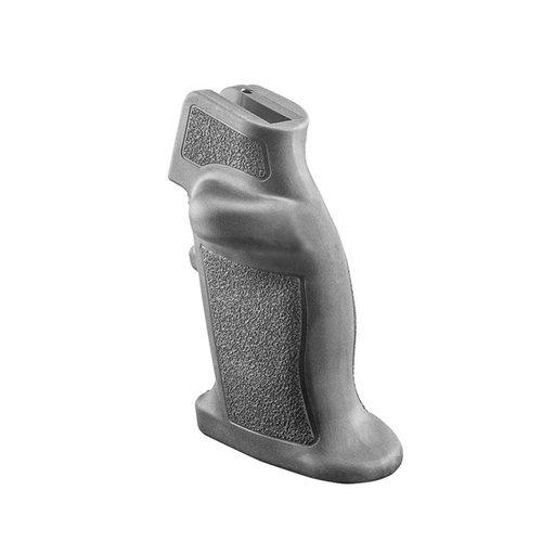Il Luth-AR AR-15 Chubby Pistol Grip offre una presa confortevole e sicura, compatibile con fucili AR-15 standard, ideale per migliorare il controllo dell'arma.