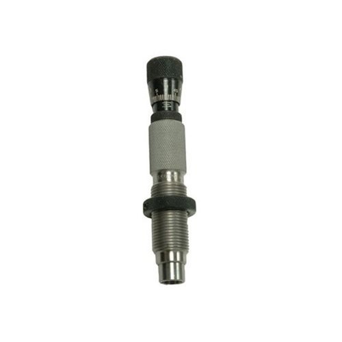 I COMPETITION BUSHING NECK DIES Redding offrono un supporto completo della cartuccia e un allineamento preciso per una dimensione della bocca ottimale, ideale per tiratori di competizione.