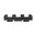 KEYMOD profilo basso 3 slot 1.37 NERO