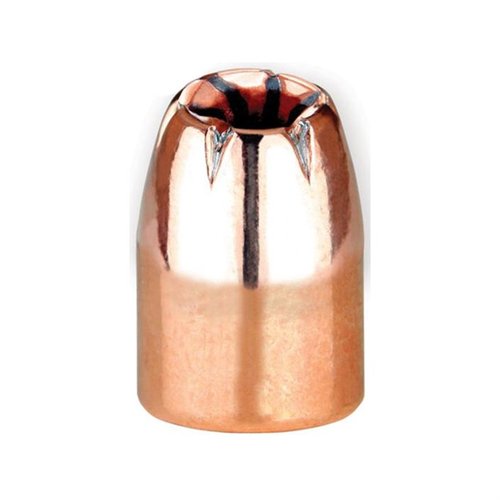 Le pallottole Berry's Superior Plated da 45 Calibro (0.452") offrono precisione, economia e non sporcano la canna con piombo, ideali per velocità 825-975 fps.