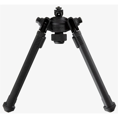 Il bipode Magpul M-LOK è leggero e resistente, con regolazioni rapide, estensione delle gambe da 6.8" a 10.3", e 50° di inclinazione per una stabilità superiore.