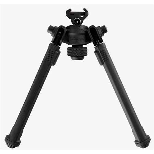Il bipiede Magpul per rail Picatinny 1913 è leggero, resistente e versatile, con regolazioni rapide, estensioni delle gambe e una capacità di inclinazione di 50°.