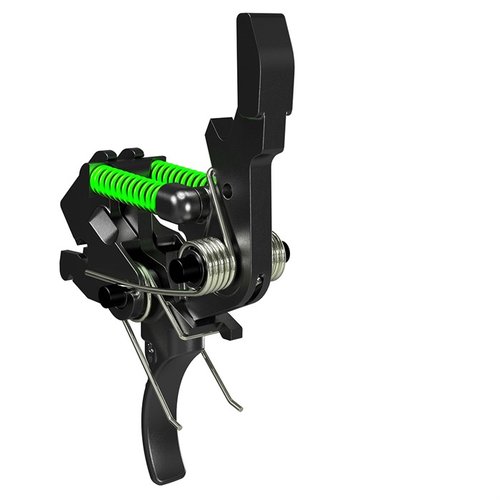 Le serie di grilletto AR-15 HIPERTOUCH® offrono un'azione fluida e leggera, con opzioni di peso personalizzabili e un'energia del percussore superiore del 35%.