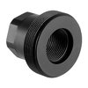 Adattatore universale Sidewinder per freni di bocca, senza attrezzi, allineamento preciso e compatibile con più armi, in acciaio inossidabile e finitura nera opaca.