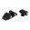 GLOCK 17/19/33/46 mirino anteriore arancione e tacca posteriore a U trasparente