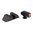 GLOCK 42/43 anteriore arancione e posteriore nero con tacca a U