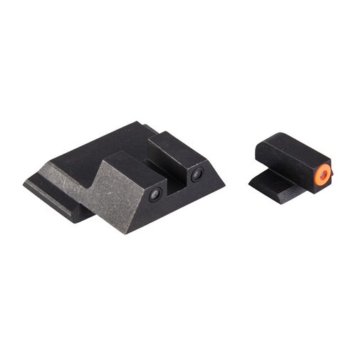 Le PERFECT DOT TRITIUM NIGHT SIGHTS per Smith & Wesson offrono punti frontali 30% più luminosi, visibilità ottimale in ogni condizione e costruzione robusta in acciaio.