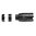 Compensatore lineare ATHENA 22 CAL 1/2-28 acciaio inox nero