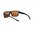 EXPLORER montatura nera opaca lente bronzo con specchio blu