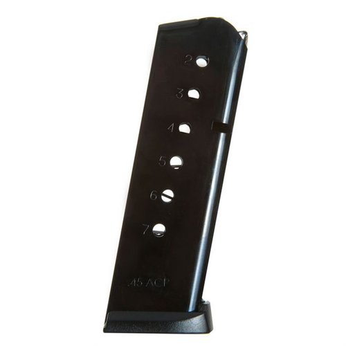 L'ACT-Mag per 1911 Remington e Rock Island Armory offre una capacità di 7, 8 o 14 colpi, costruito in acciaio per una durata e affidabilità superiori.