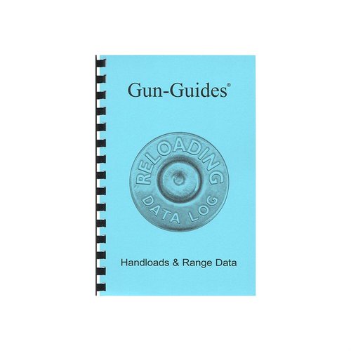 Il RELOADING DATA LOG di GUN-GUIDES offre 150 moduli per registrare dati di caricamento e di tiro, con carta senza acidi e formato compatto per il tuo range.
