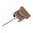 VICKERS TACTICAL TAPPINO PER IMPUGNATURA/UTENSILE PER SMONTAGGIO, GLOCK TAN