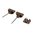 VICKER TACTICAL tappo/attrezzo per impugnatura GLOCK TAN, GEN 4