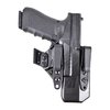 L'Eidolon Holster offre una vestibilità perfetta per il Glock G17, massimizzando comfort e occultamento, con punti di attacco per accessori e un cinturino da 1.5".