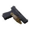 Il VanGuard 2 è un holster IWB minimalista che copre solo il grilletto, eliminando il volume e garantendo sicurezza e comodità senza anelli.