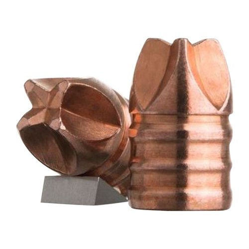Le palle 44 Caliber (0.429") XTREME DEFENSE FTM offrono prestazioni eccezionali con una cavità permanente doppia rispetto ai proiettili espandenti e una penetrazione controllata.