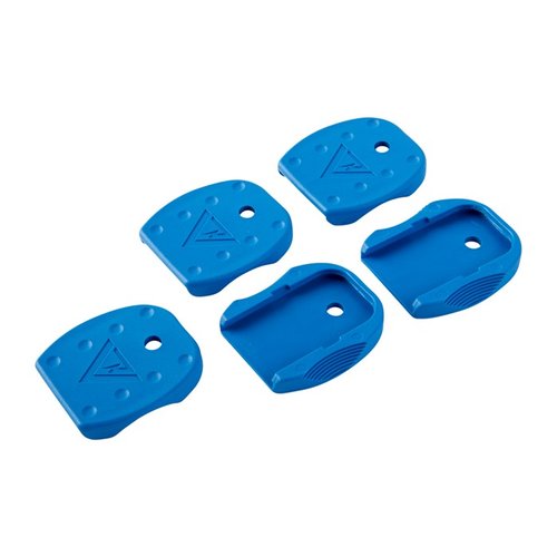 Le TACTICAL FLOORPLATES per GLOCK® offrono una superficie di presa migliorata per estrarre facilmente i caricatori bloccati, anche con i guanti.