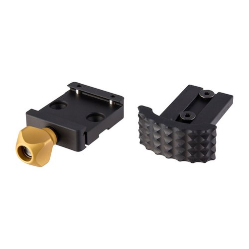 Il kit ARCALOCK include una morsa innovativa e un barricade stop, compatibile con ARCA e bipodi Atlas, per una regolazione infinita e massima stabilità.