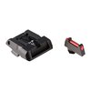 Sights regolabili LPA per Glock offrono visibilità eccezionale con un frontale in fibra ottica rossa e un design a profilo basso per un'ottima ritenzione.