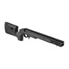 Il Howa 1500 Bravo Chassis offre rigidità in alluminio, compatibilità M-LOK, riser regolabile e supporto per AICS, disponibile in nero e flat dark earth.