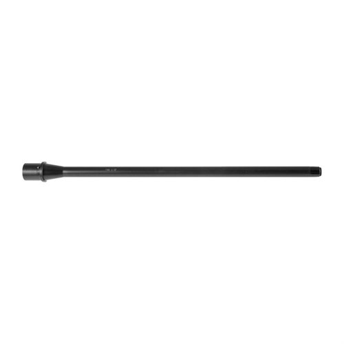 Il canna ultraleggera Foxtrot Mike Products Mike-9 9mm offre precisione di livello match, compatibilità con dispositivi di bocca e un design leggero per carabine 9mm.
